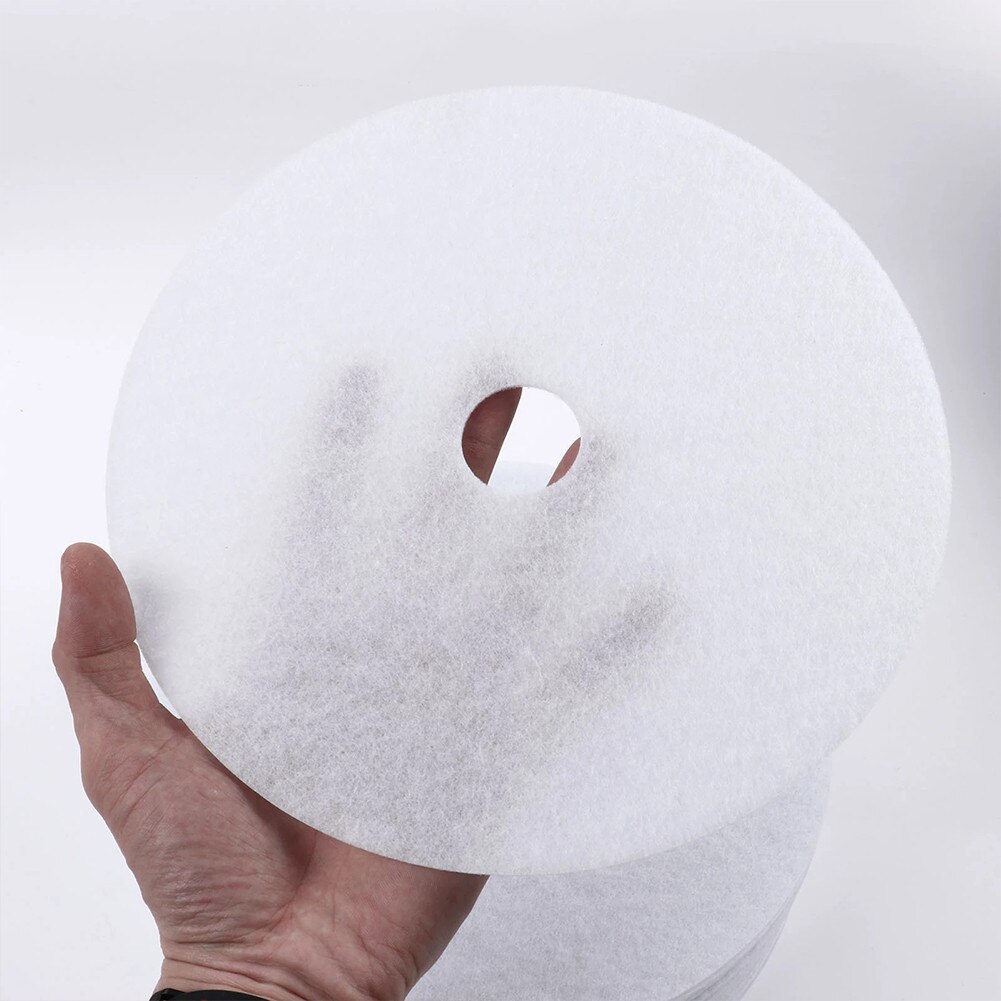 20Pcs Filter Cotton Paper Clothes Dryer Filter Cotton Humidifier Exhaust Filters Cotton Dryer Parts Filtering Disc Replacement