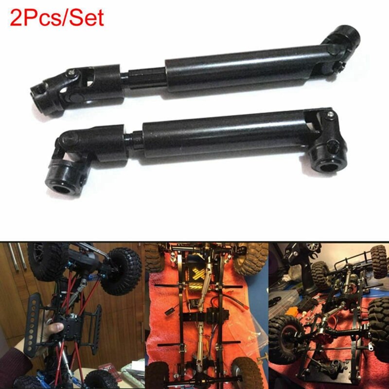 2 Set RC Car Part: 1 Set Steel CVD Universal Joint Drive Shaft &amp; 1 Set Rear Front Differential
