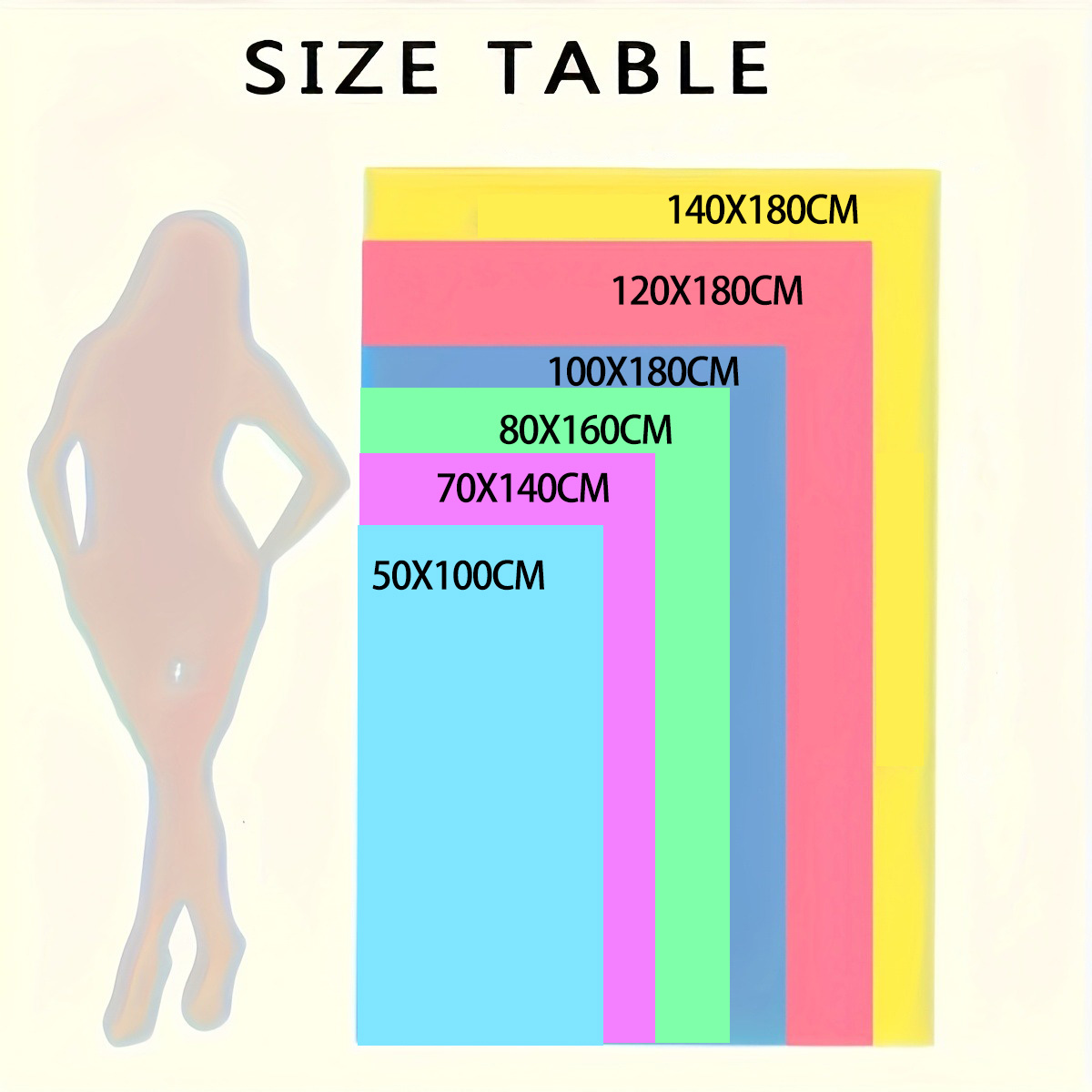 1pc schnelltrocknende strandtücher mit regenbogenstreifen, , 2d bedruckte polyestertücher, ganzjährig, unisex, geeignet für Strand/Camping/surfen, strandmatte