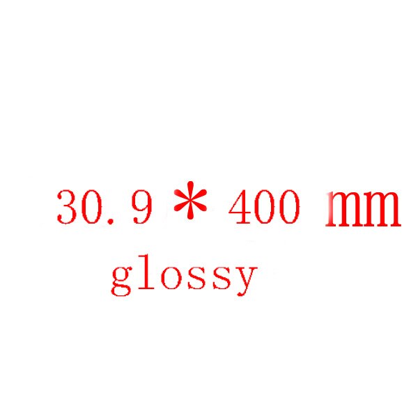 Mcfk 3k reggisella per bicicletta in fibra di carbonio MTB Road Bike Super Light Tube Mountain Cycling Parts lunghezza 165g 450mm: 30.9x400mm glossy