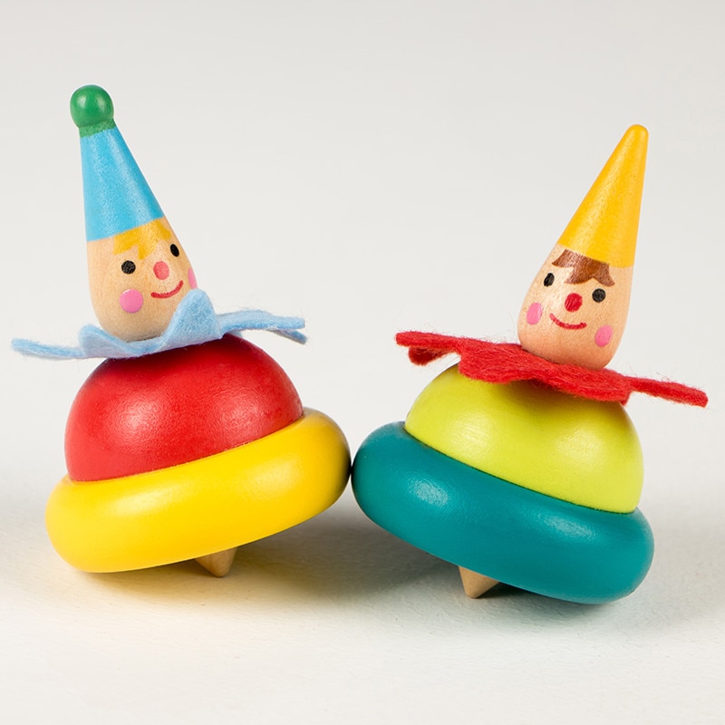 kid&#39;s speelgoed 1 stks Houten Kleurrijke Tol houten Speelgoed Kinderen roterende speelgoed Hout Gyro kinderen Party