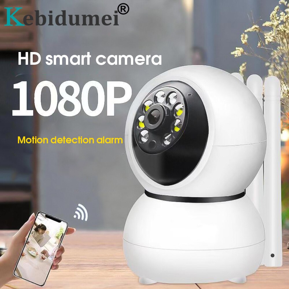 Wifi Home Security Ip Camera Babyfoon Auto Tracking 1080P Hd Ip Camera Nachtzicht Draadloze Surveillance Mini Cctv camera