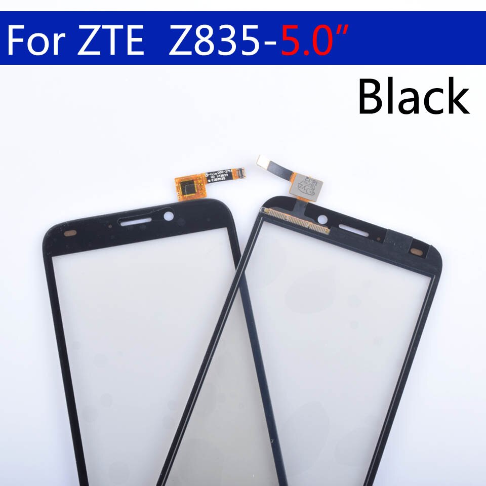 For ZTE Maven 3 Z835 Touch Screen Panel Digitizer Sensor Front Glass Outer Touchscreen Replacement 5.0 inch