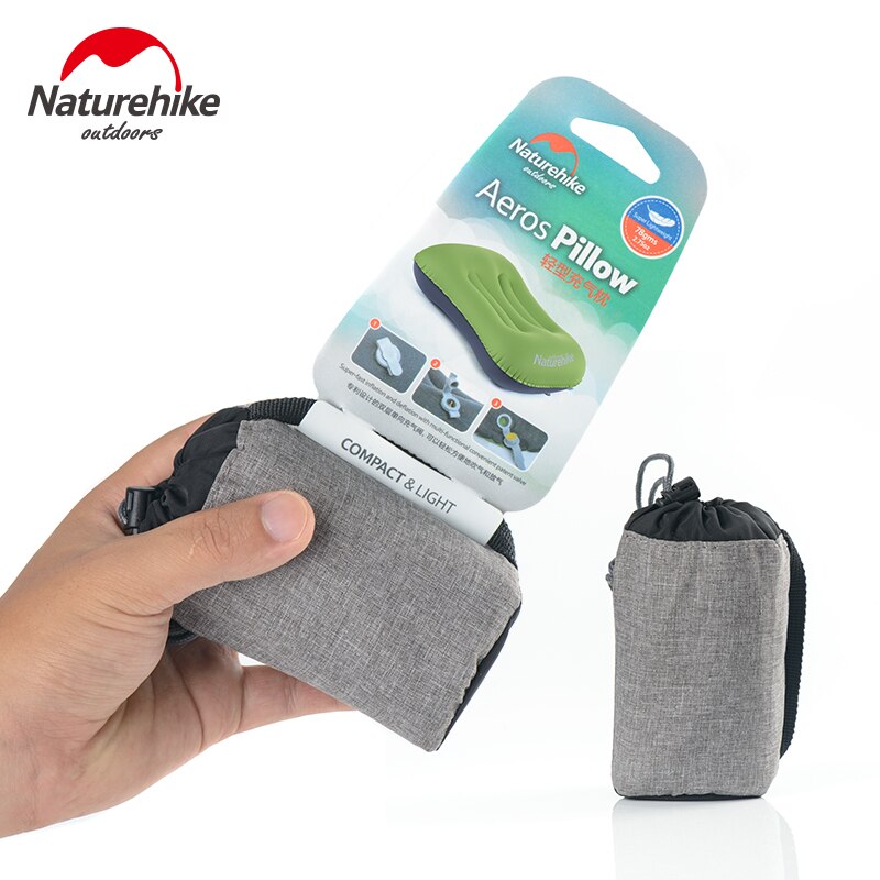 Naturehike Aufblasbare Kissen Reisen Luft Kissen Hals Camping Schlaf Getriebe Schnelle tragbar TPU Büro Freien Wandern NH17T013-Z