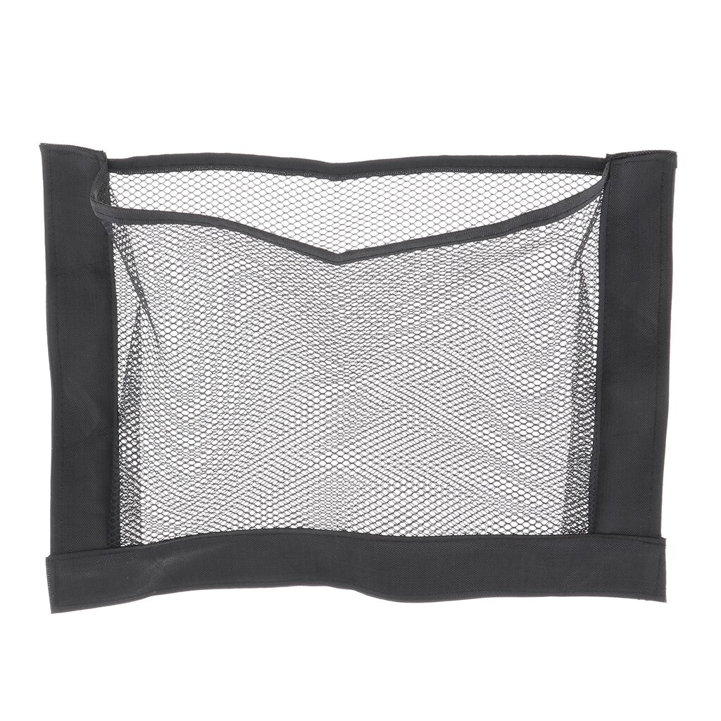 Black Nylon Trunk Cargo Organizer Storage Elastic Mesh Net Holder Pocket