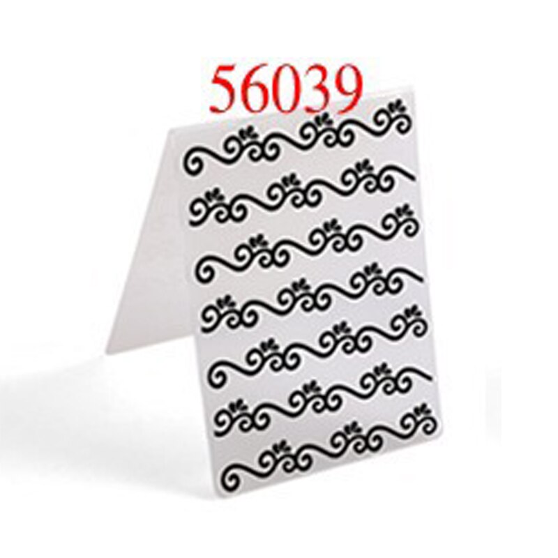 Kunststoff Präge Schablonen Ordner DIY Vorlage Papier Karte Fondant Kuchen Scrapbooking Handwerk Karte, Die Hochzeit Decor: 56039
