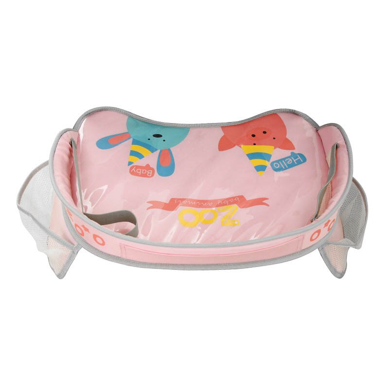 Corralito de coche para bebé, mesa impermeable, bandeja para asiento de coche, almacenamiento de juguetes para niños, soporte para bebé, mesa de comedor para niños, mesa para bebidas
