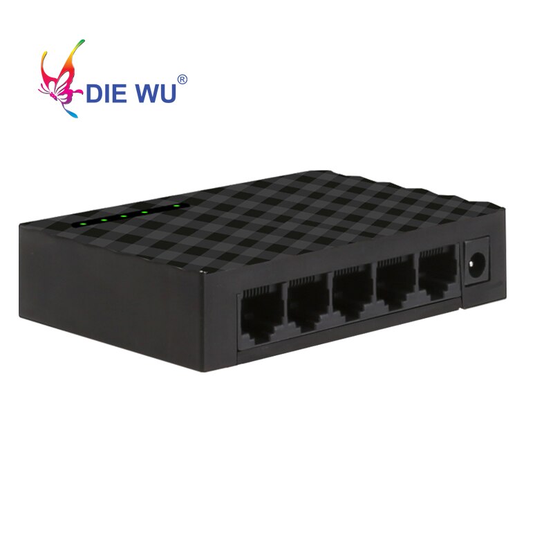 5 portas gigabit rede switch 10/100/1000 mbps ethernet adaptador de rede ue ou eua plug alta qualidade