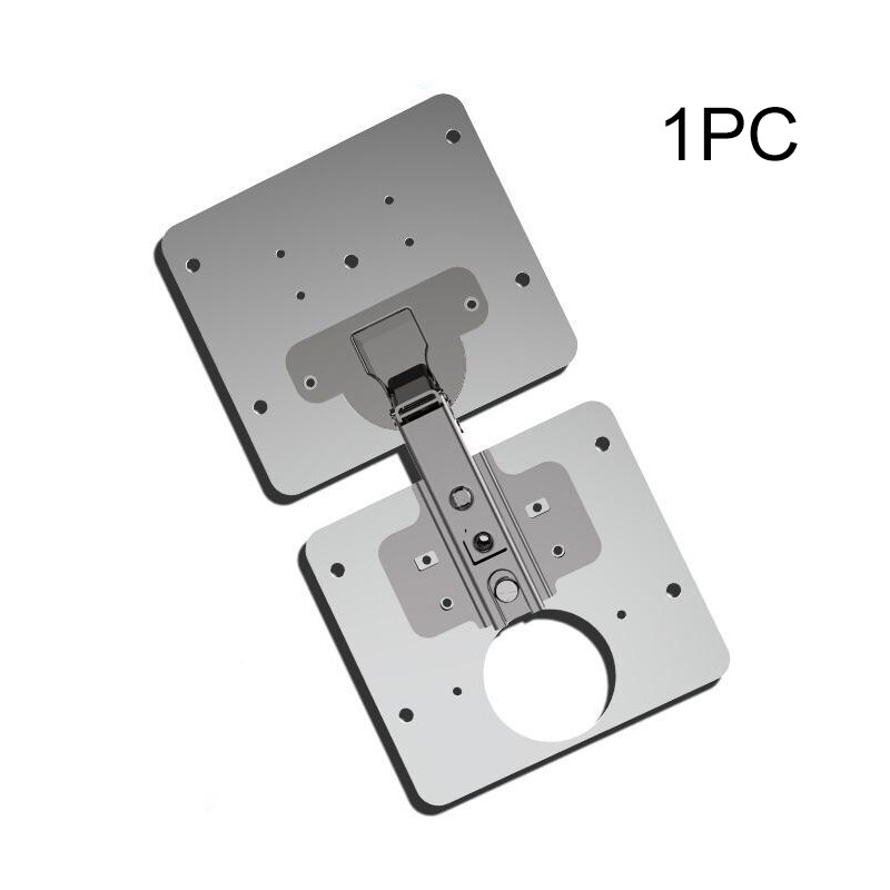 1/3Pcs Scharnier Reparatie Plaat Voor Meubels Lade Venster Roestvrij Stalen Plaat Reparatie Accessoire DFDS889: 1pcs