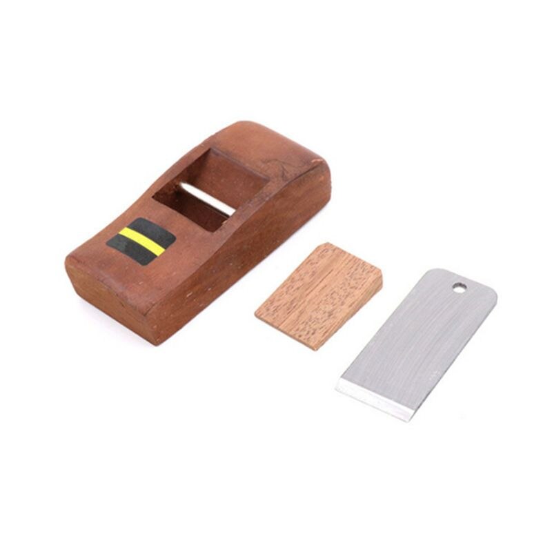 Mini cepillo de mano para carpintería carpintero plano Borde inferior recorte de madera herramienta E5BE
