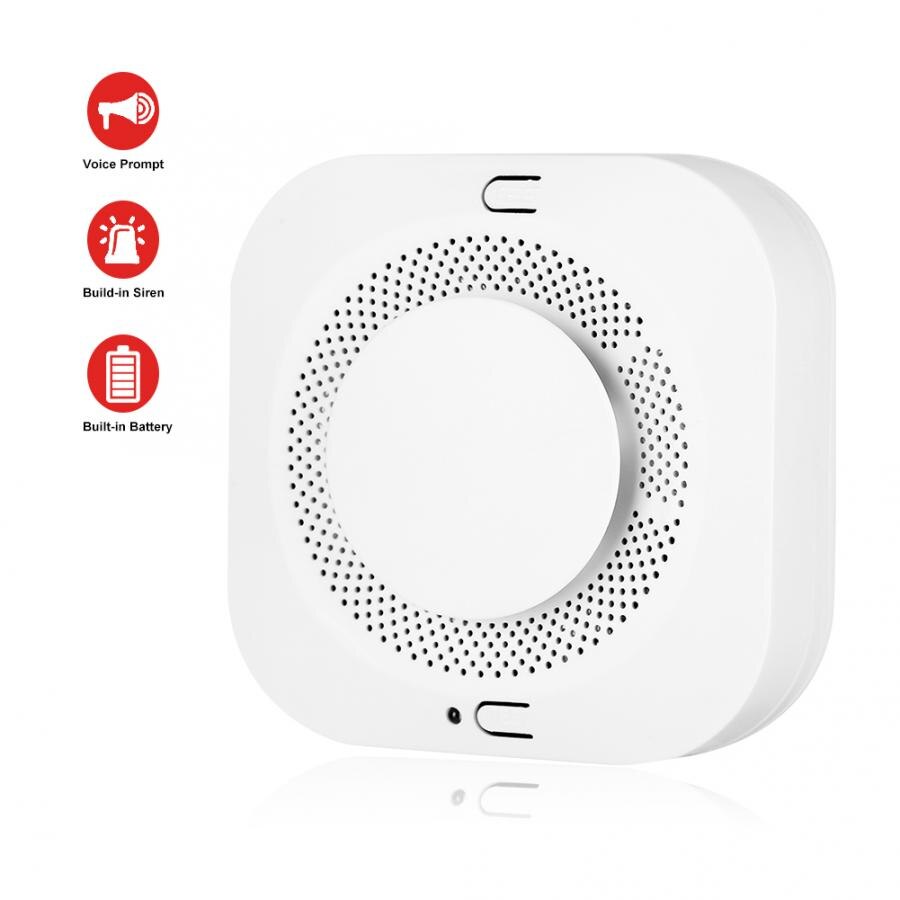 DC3.6V Independent Smoke Alarm Detector Sensor Fire Alarm Home Fire Security Device Smoke Warning Alarm Fire Protection