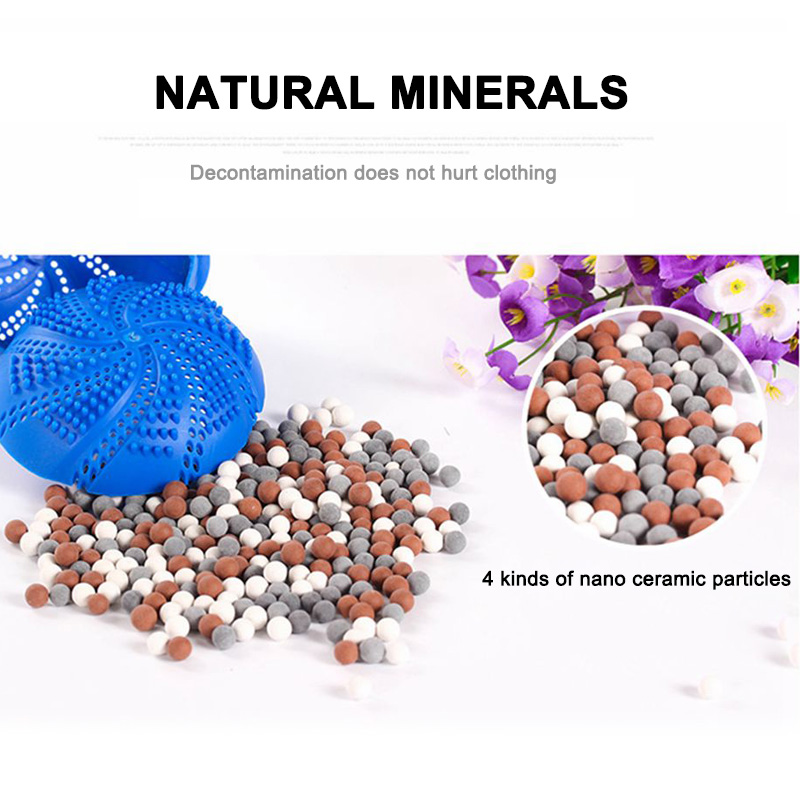 1 Pcs Laundry Ball Cleaning No Detergent Wash Wizard Style for Washing Machine