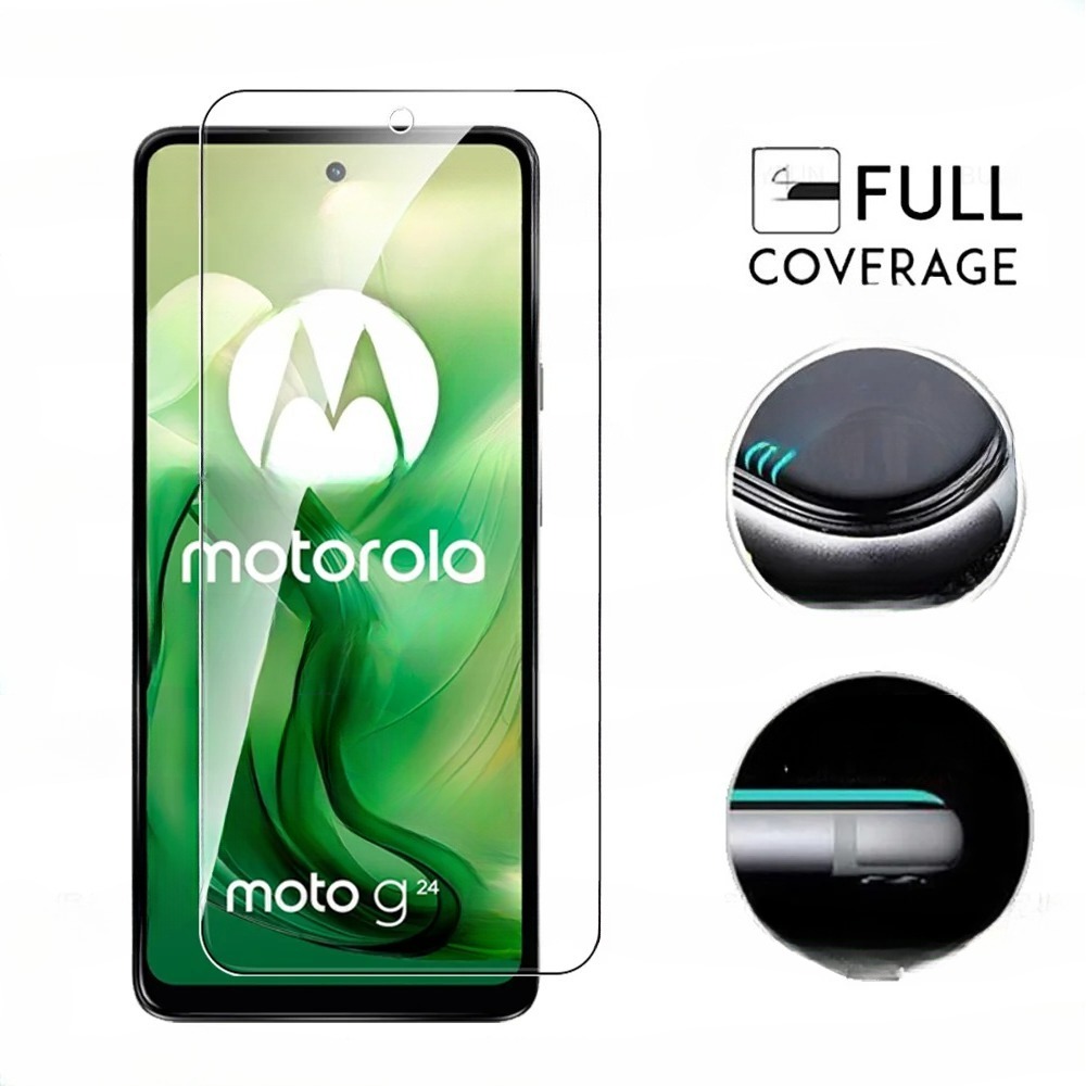 5 uds vidrio templado para Motorola Moto G15 G55 G45 G35 E15 Protector de pantalla de potencia para Moto G05 G04s G14 G34 G54 G64 G85 5G G75
