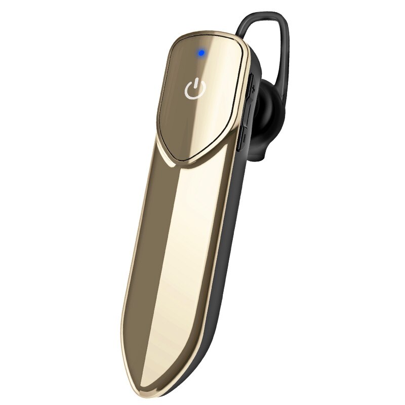 Kebidu Handsfree Bluetooth Oortelefoon Met Microfoon Draadloze Koptelefoon Hoofdtelefoon Sport Waterdichte Draadloze Hoofdtelefoon Bluetooth 4.2: Gold