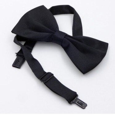 Couleur unie homme ceinture noeud papillon ensemble hommes femmes bretelles Polyester y-back bretelles nœud papillon réglable élastique mariage cravate accessoire: Bow