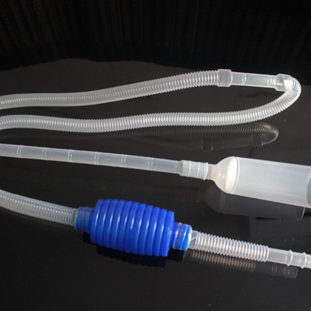 Aquarium siphon tube fish tank cleaner vacuum pump gravel cleaner sand trap filter water exchange tool suction tube