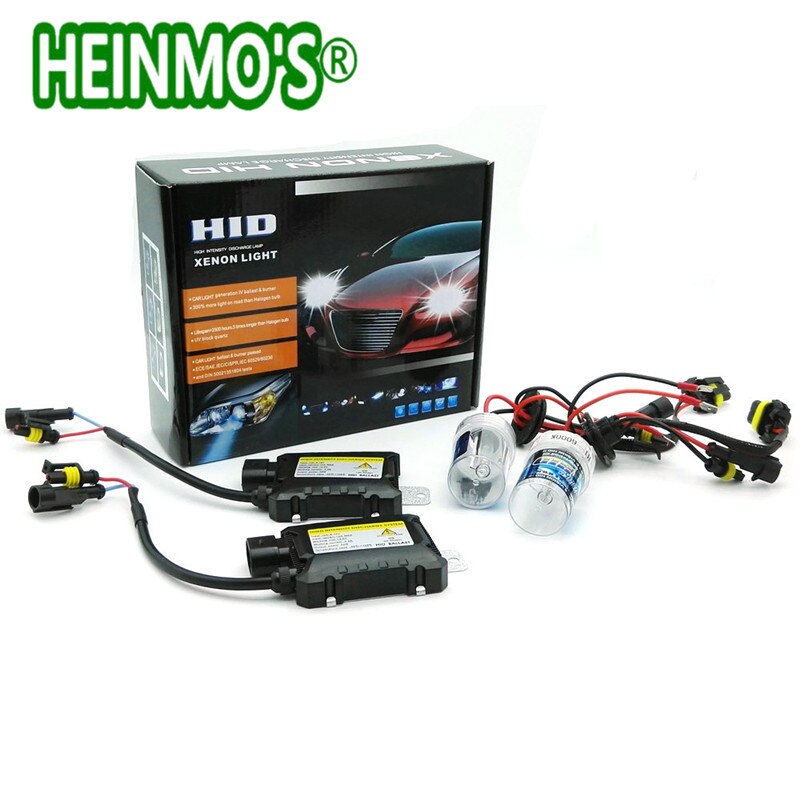 55W Xenon H7 Auto Xenon H4 Hoge Lage Koplamp Hid Lamp H1 H3 H11 9006 9005 880 Conversie Kit koplamp H8 H9 4300K 6000K 8000K: One Whole kit 4300K / H4/9003/HB2 Hi/Lo