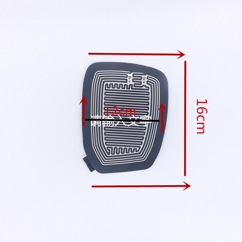 Sansour Truck Bus Spiegel Glas Verwarmde Pad Mat Defoggers Verwijderen Vorst Fit Meest Dc 12V Voertuig Zijspiegel Glas warmte Defogger Pad