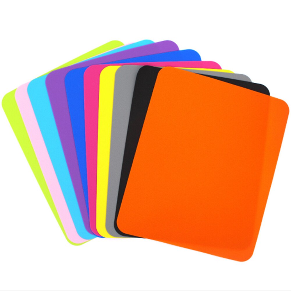 Ultra-thin Non-slip Silicone Gel Gaming Mouse Pad Mat Anti-Slip Square Mousepad Mice Wrist Rest Laptop Pad Waterproof Table Mat