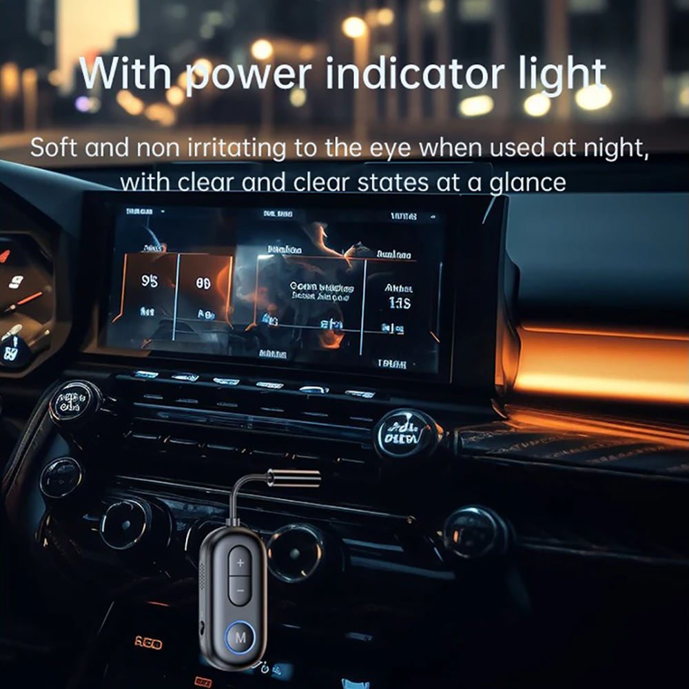 Bluetooth 5.4 Audio Adapter 2 In 1 Wireless Transmitter Receiver 3.5mm Aux Hifi Stereo Music Converter for TV Car Headphones