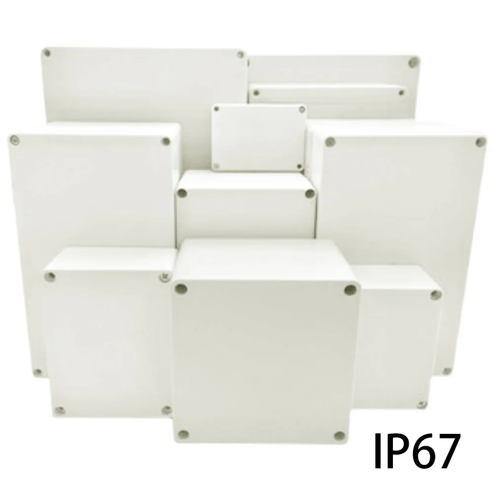 Cajas electrónicas impermeables, caja de conexiones de proyecto para Cable eléctrico, caja de cables sellada IP67 para exteriores, 350x120x150mm