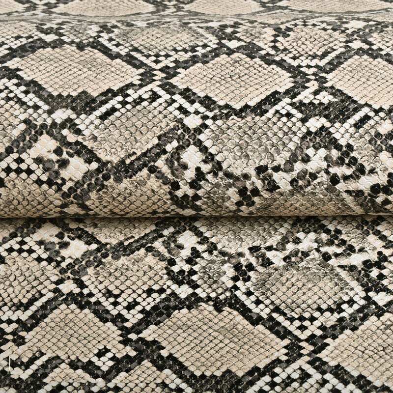 50*138cm PU Schlange Leder Stoff Kunstleder Für DIY Handgemachte Kleidung NäHenne Zubehör Liefert
