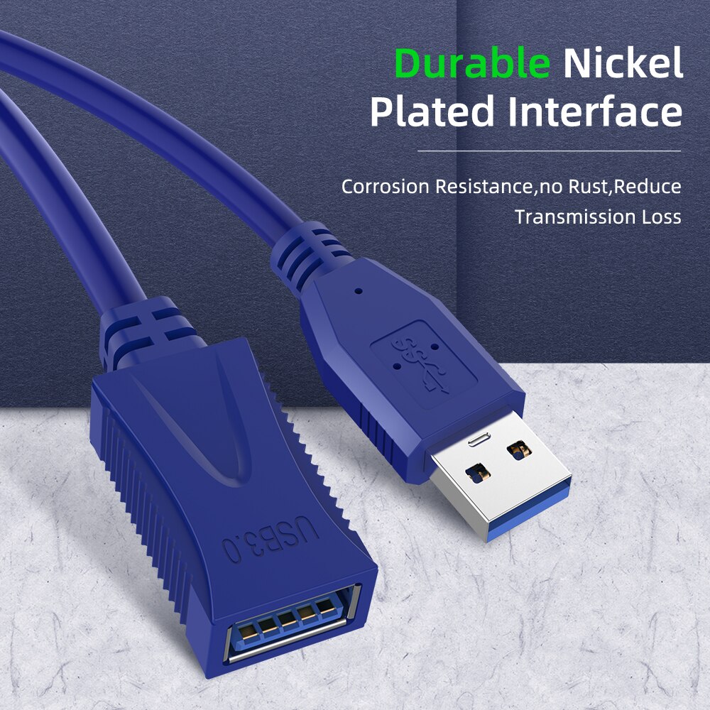 Przedłużacz USB 1.8m kabel USB 3.0 robić sprytny TV PS4 Xbox jeden SSD USB3.0 2.0 robić przedłużacza danych mini przedłużacz USB