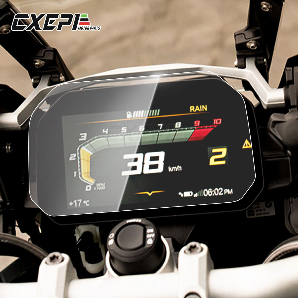 Voor bmw  f750gs f850gs motorfiets instrumentenpaneel krasbeschermingsfolie schermbeschermer blu-ray  f 750/850 gs