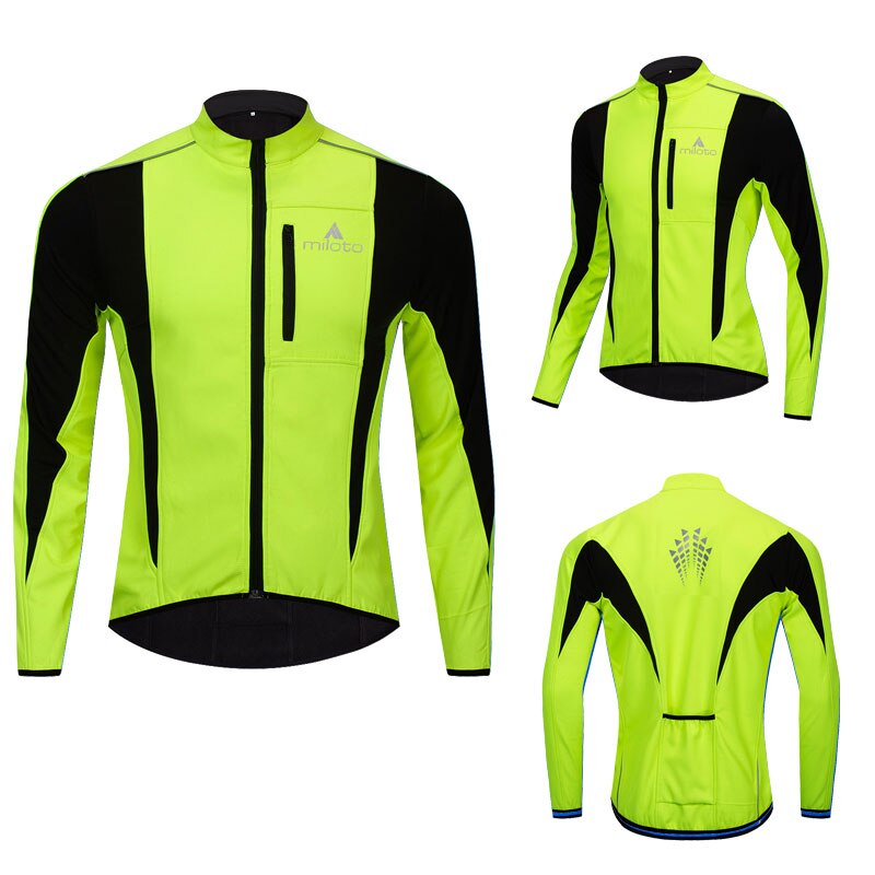 Cykeljakker vinter termisk fleece herre cykeltøj dame vindtæt vandtæt cykel cykling mtb cykeltøj jakker