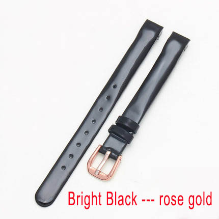 BRETA uhr Gurt leder für CK uhren Band K43231 K43232 K43236 10mm Schwarz Weiß Bogen Gurt: Weiß Licht Pur