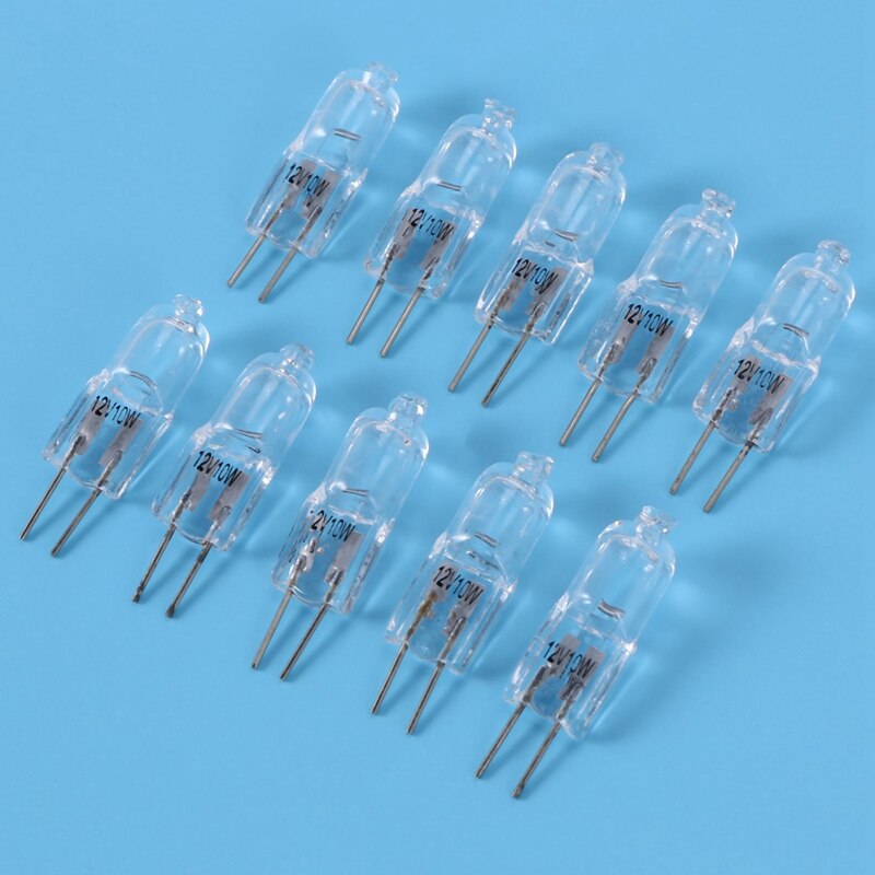 10x G4 JC Type Halogen Light Bulb Lamp 12V 10W 10 Watt