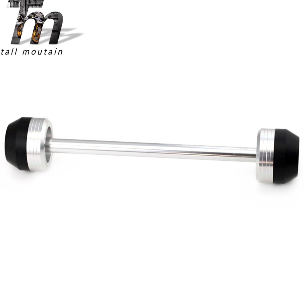 Para triumph speed triple 2007 2008 2009 eixo dianteiro garfo acidente slider acessórios da motocicleta protetor de roda caindo proteção