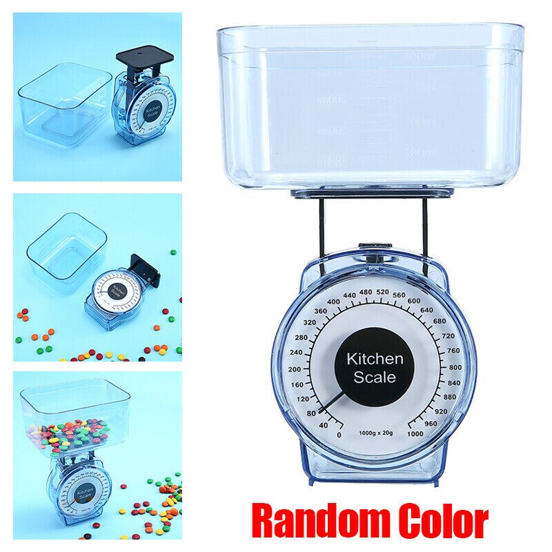 Kitchen Food Scale Mechanical Kitchen Scale Baking Mechanical Dial Compact Bowl Cook Bake Tool