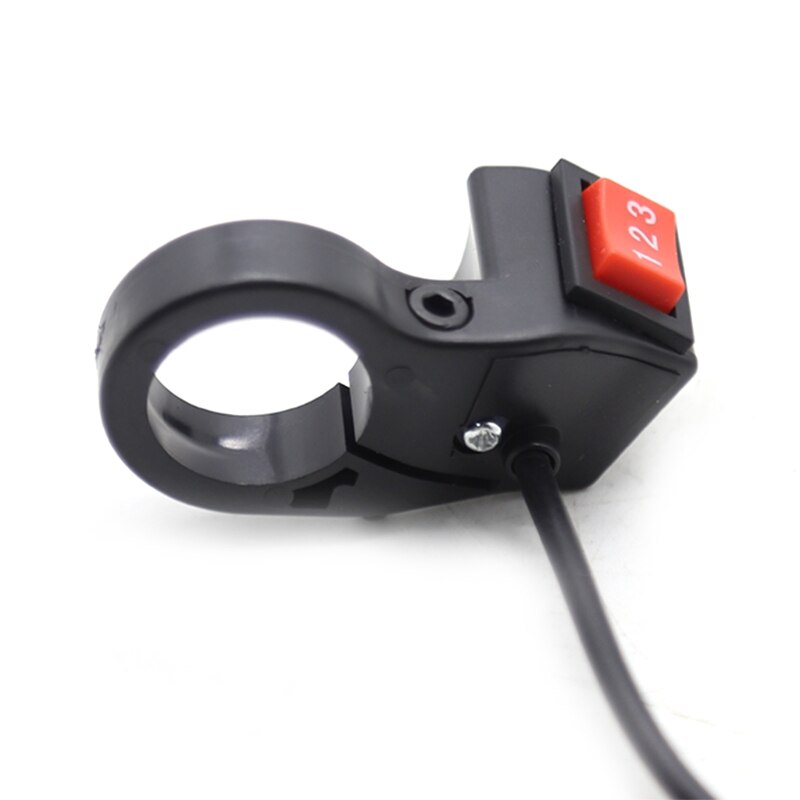 Adjustable Handlebar Mount Switch Button Motorbike Speed Module Push Button 22mm 7/8in Handlebar Switch