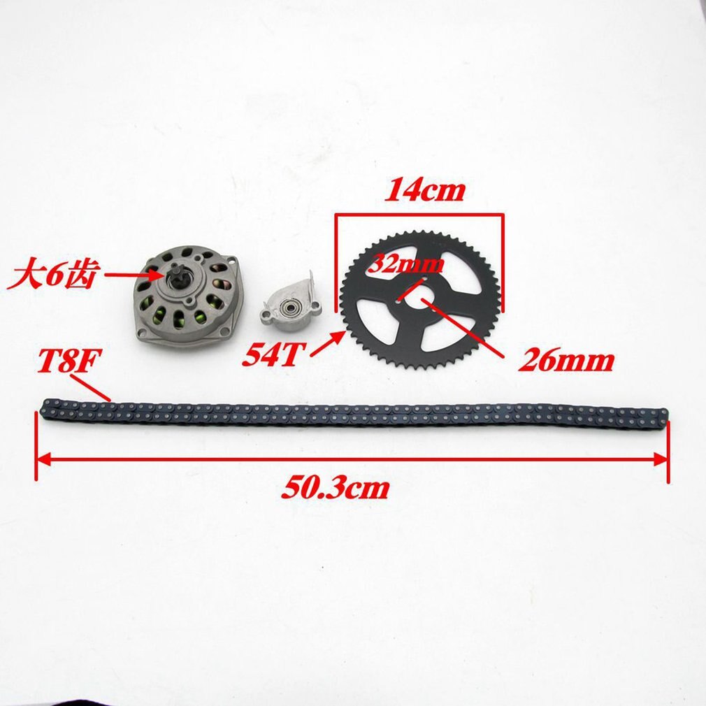 Universal ATV Chain Sprocket Kit 49CC Pit Dirt Bike Sprocket Durable Drive Gears Bike Accessories