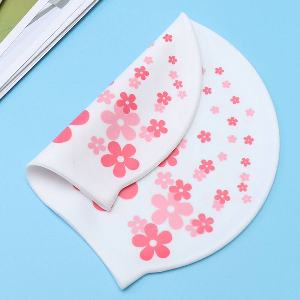 1 stuk beschermende waterdichte siliconen zwemmuts voor kinderen tijdens watersport