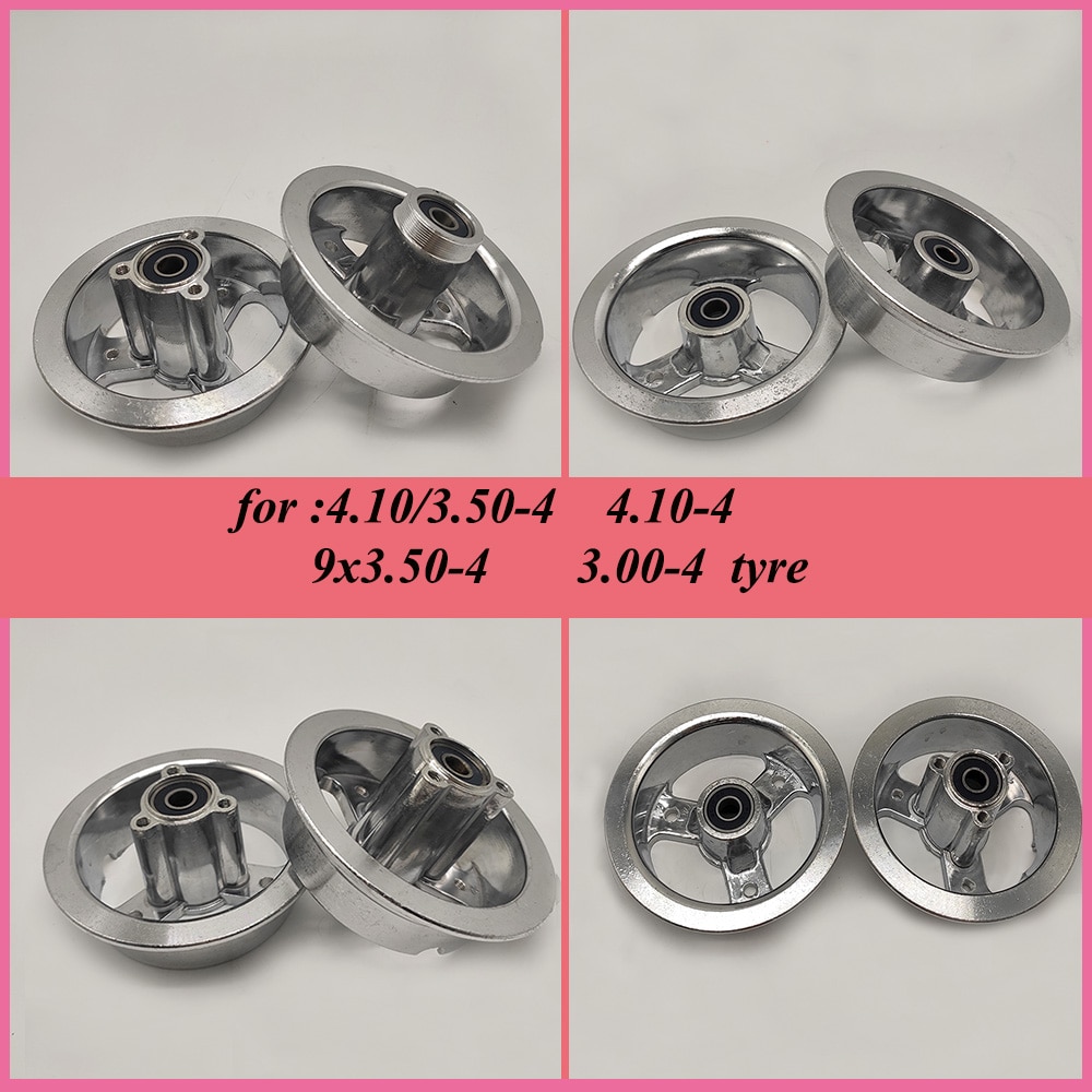 4.10/3,50-4 4,00-4 3,00-4 Aluminium Legierung Rad Felgen Hub für Mini Motorrad Elektrische Rolle Gas-Rolle ATV