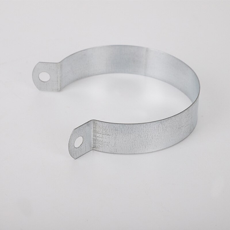 10PCS 16-50mm Fasteners Air Conditioning Pipes Vacuum Hose Wire and Cable Fixing Clips Galvanized Iron Pipe Clamps