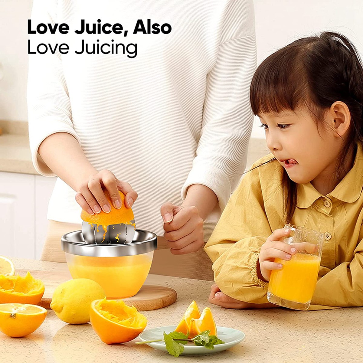 Citruspers Rvs Manual Citrus Lemon Oranje Juicer