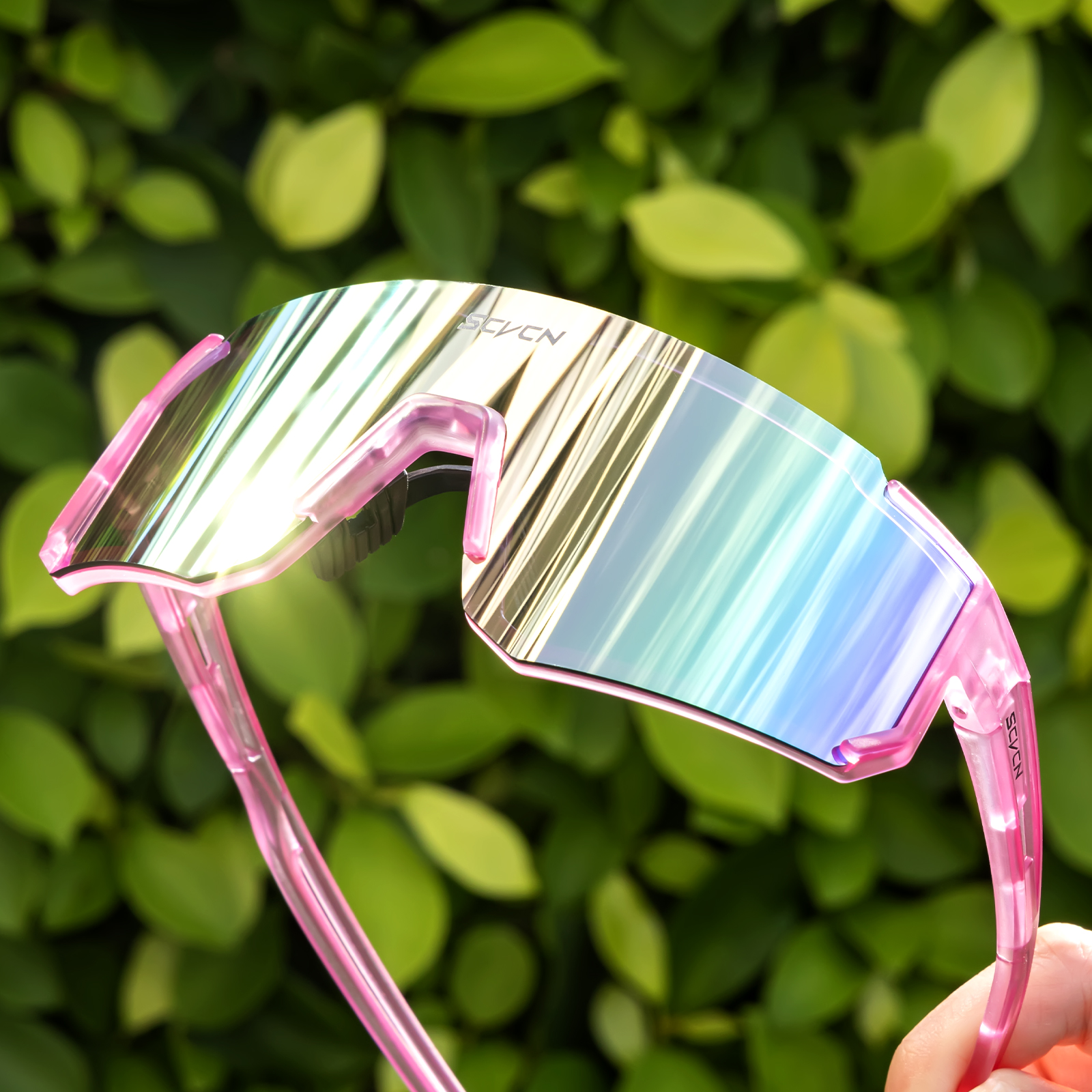 SCVCN Fahrradbrille, Sport-Sonnenbrille, UV400, Fahrrad, Wandern, Camping, Golfbrille für Männer und Frauen, Baseballbrille, Fahrradbrille