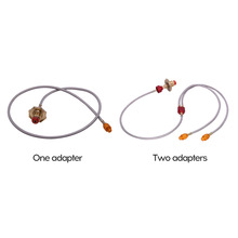 Hose Adapter Burner Adapter for Dual Picnic Propane Stove Outdoor Gas Burner Hose Coupler Adaptor Gas Charging Accessories