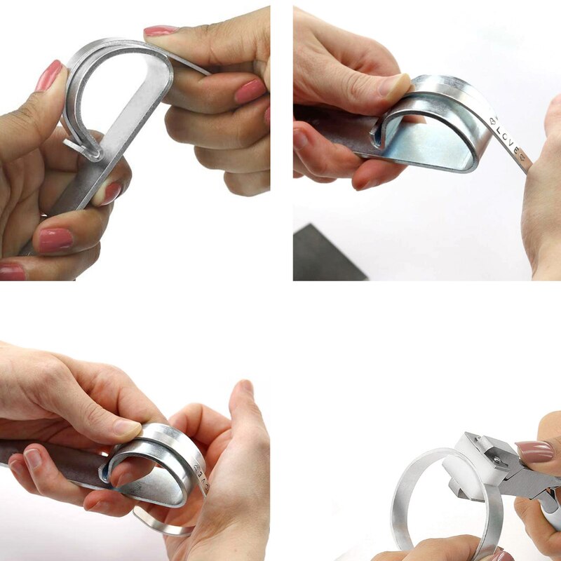Bangle Cuff Bracelet Bending Bar DIY Jewelry Making Shaping Tools Bending Adjust Metal Repair Forming Plier Stainless Steel Bar