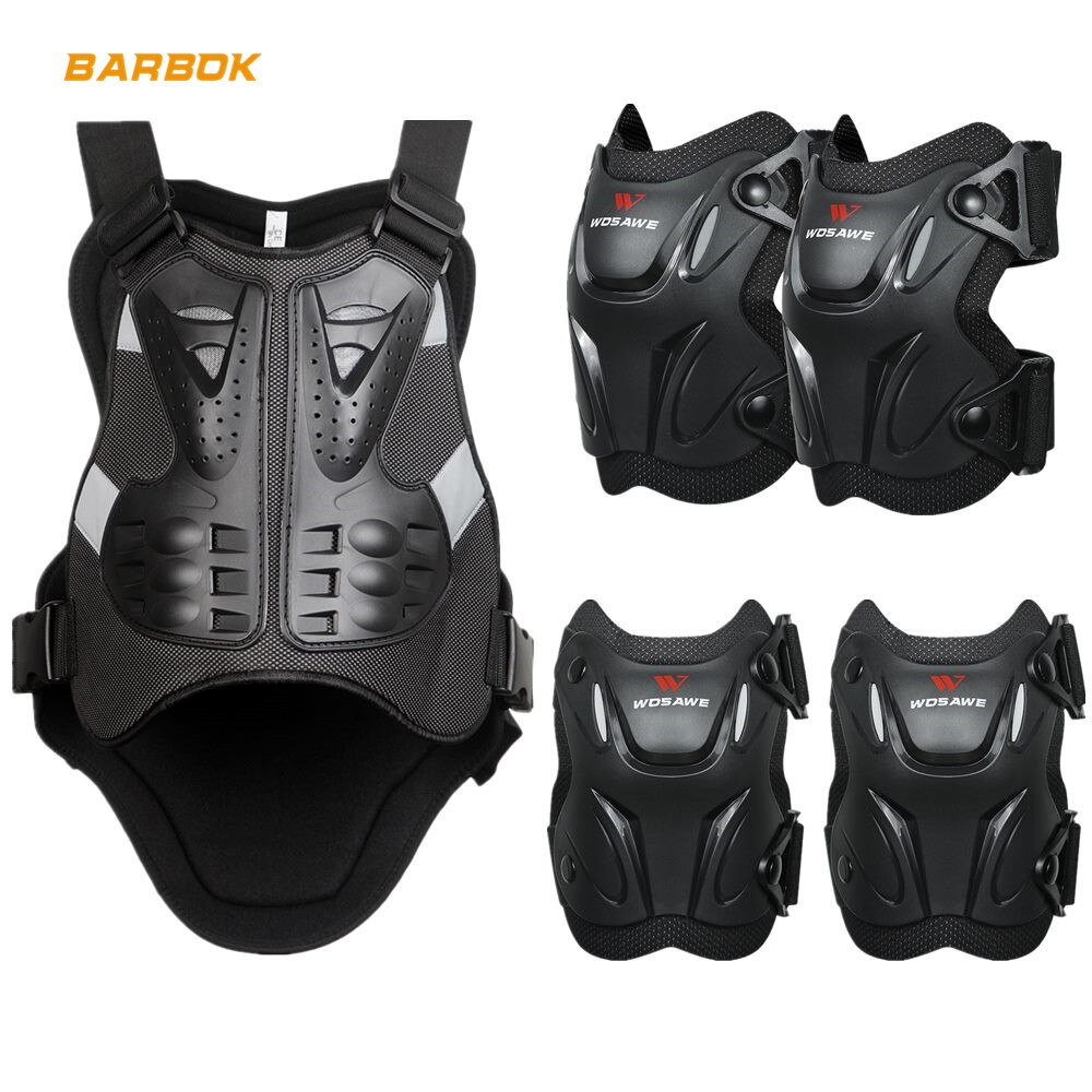 WOSAWE Adult MTB Motorcycle Armor Protective Ski Snowboard Vest Jacket Protector Gear Motocross Back Chest Full Body Protection