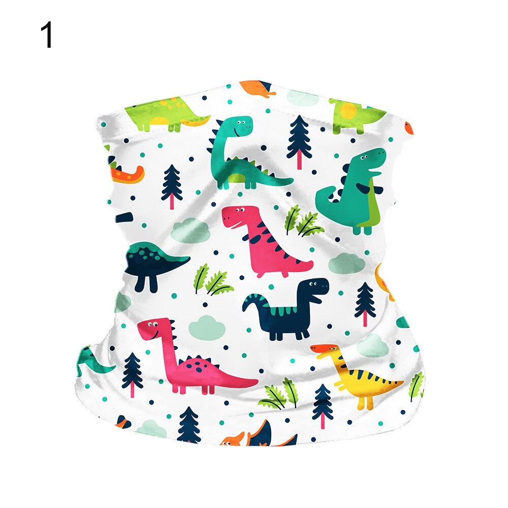 Hangende oor kinderhoofd gezicht nek gaiter buis bandana sjaal outdoor fietsaccessoires met onzichtbare zak: 01- geen hangend oor