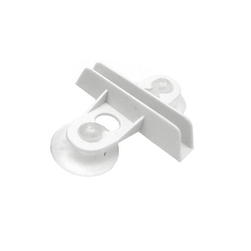 10 Stuks Aquarium Isolatie Klem Aquarium Fish Tank Divider Zuignap Divider Plastic Sheet Houder Vis Product: white