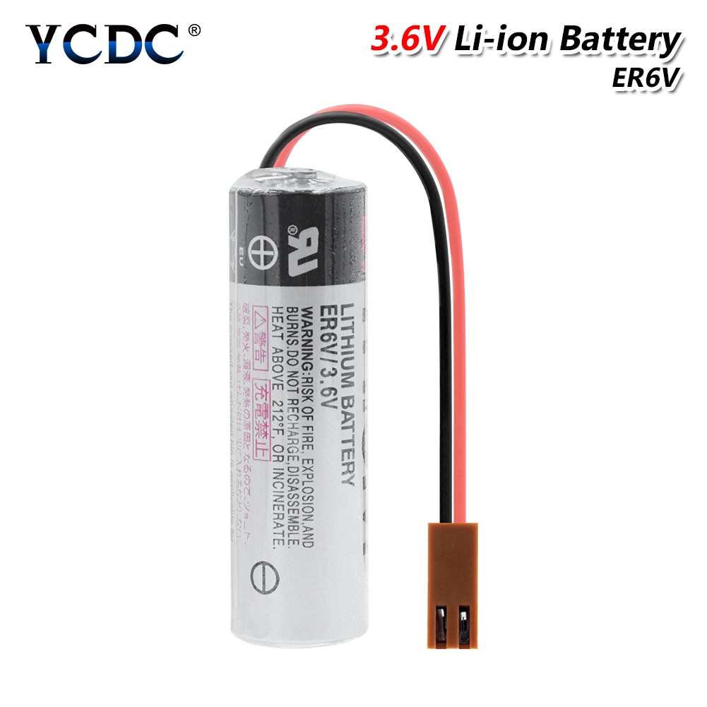 3,6 V 2000mah ER6V PLC Batterie Lithium Li-ionen-a... – Grandado
