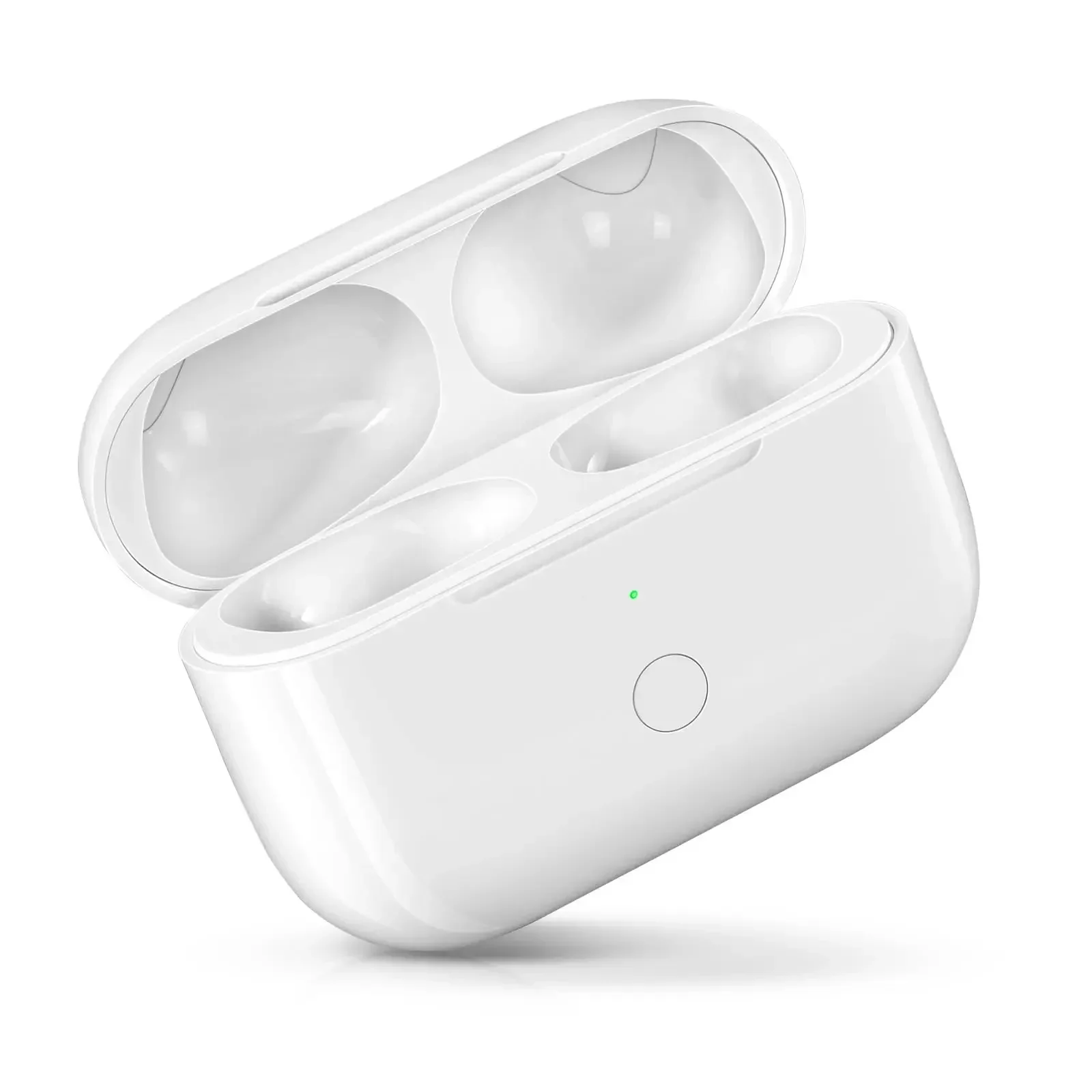 Compatibel met Airpods Pro 1/2 450mAh batterij Airpods Pro 1/2 draadloos oplaadetui Bluetooth-koppelingssynchronisatieknop