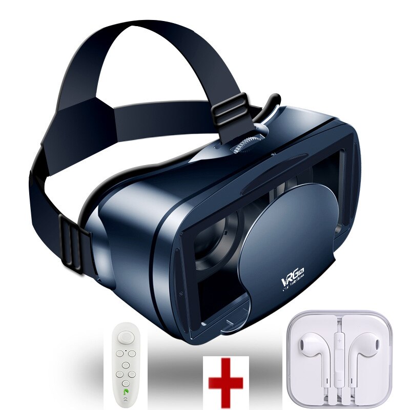 ZK50 VRG Pro occhiali 3D VR schermo intero realtà virtuale occhiali grandangolari visivi VR cuffie per telefoni cellulari da 5 a 7 pollici: G