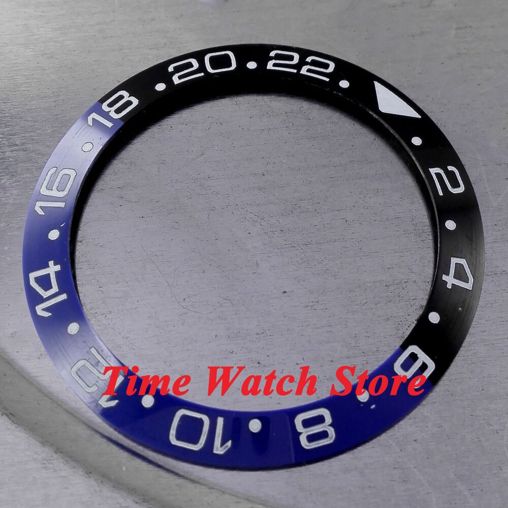 Multi-color 38mm keramische lunette voor gmt-model herenhorloges: Nr . .3