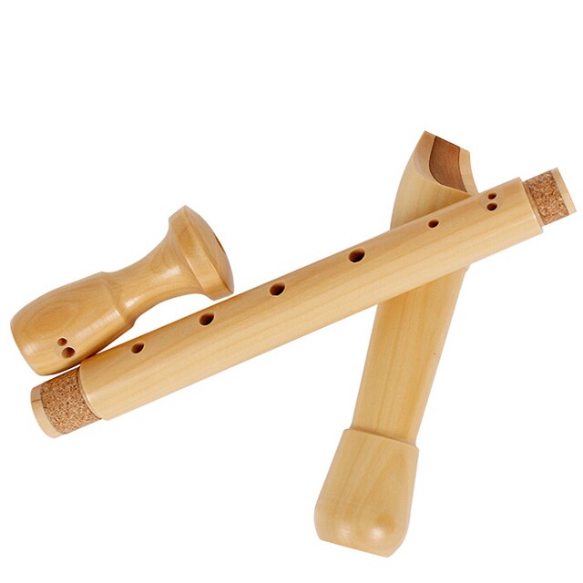 Wood Soprano Recorder Instrument 8 Hole